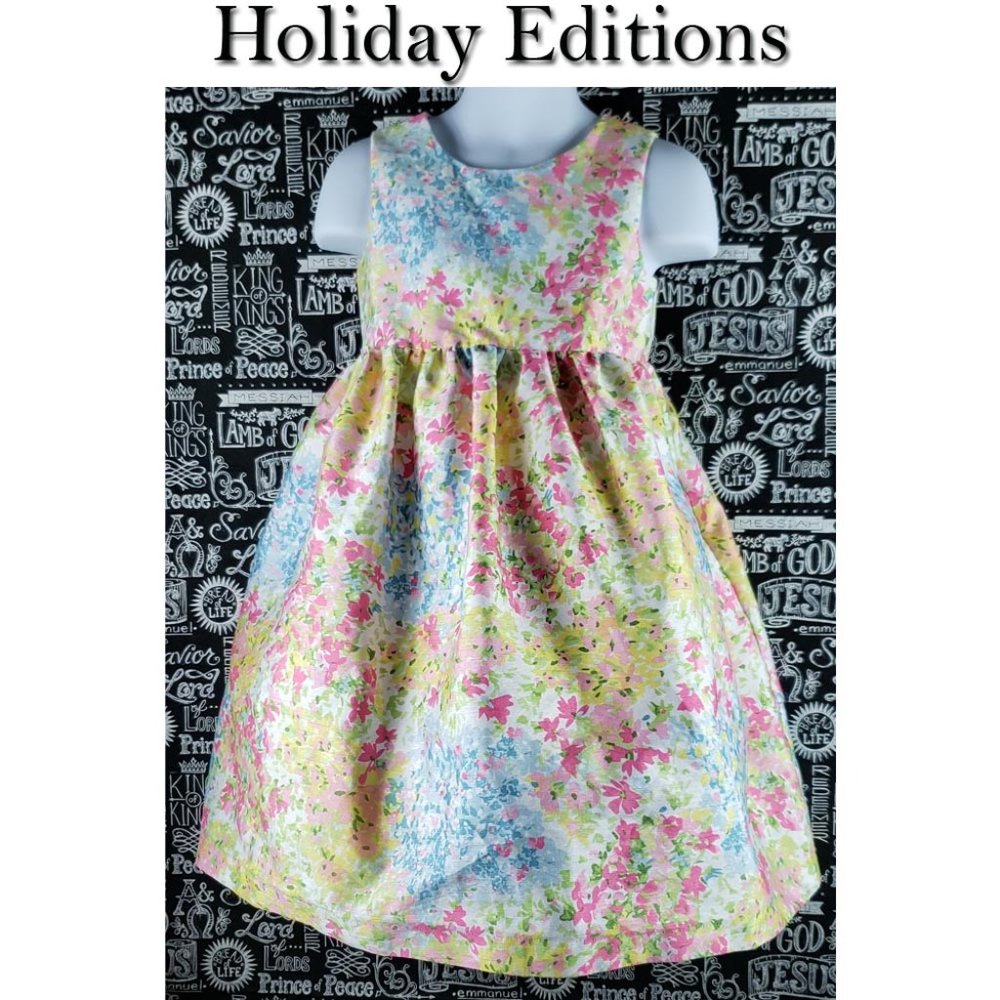 Holiday Editions Floral Dress Size 4T🤩